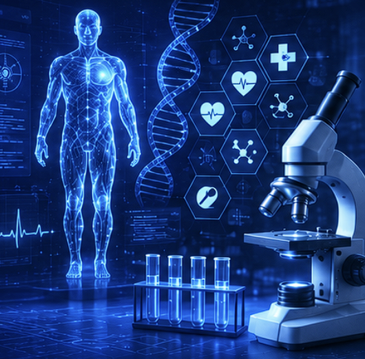 Healthcare technology and research AI solutions